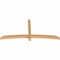 Ekena Millwork Bellingham Timber Gable Bracket, Western Red Cedar, 84"W x 38"H x 3 1/2"D x 3 1/2"F, 11/12 Pitch GBW084X38X0404BEL00SWR - alternate 2